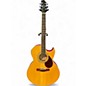 Used Greg Bennett Design by Samick TMJ-5CE Natural Acoustic Electric Guitar thumbnail