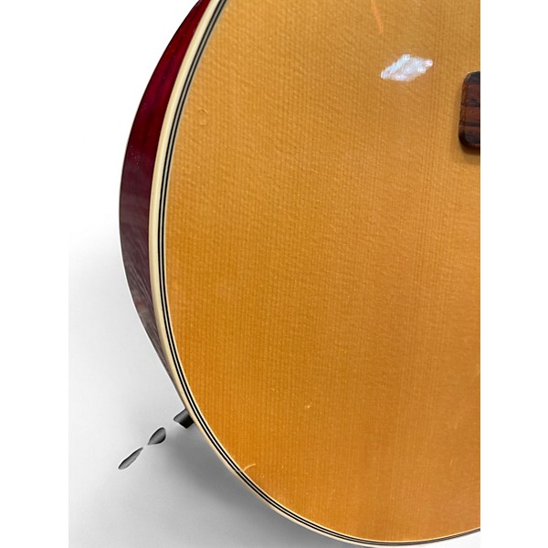 Used Greg Bennett Design by Samick TMJ-5CE Natural Acoustic Electric Guitar