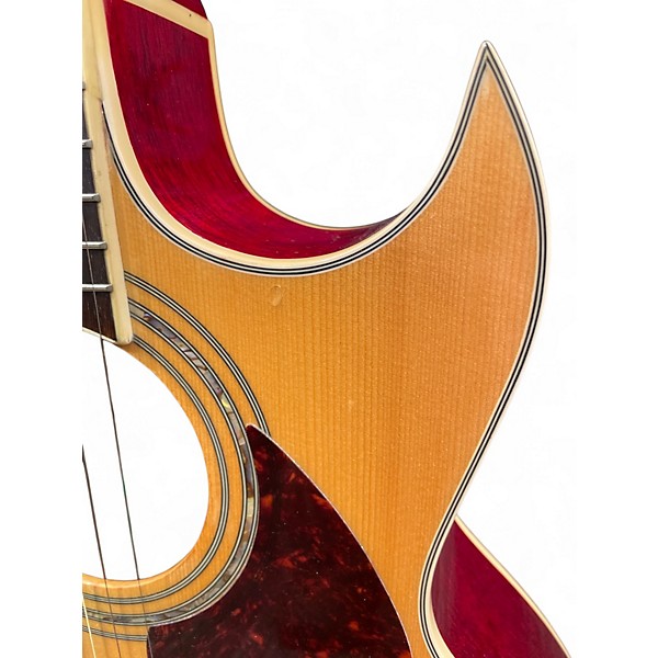 Used Greg Bennett Design by Samick TMJ-5CE Natural Acoustic Electric Guitar