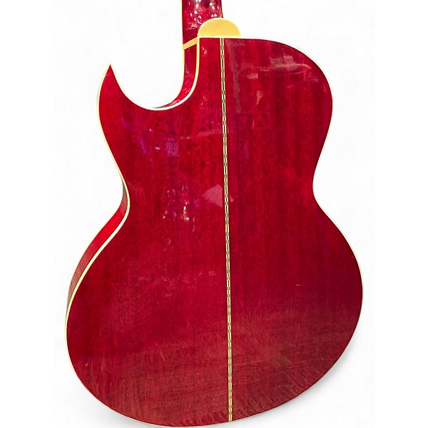 Used Greg Bennett Design by Samick TMJ-5CE Natural Acoustic Electric Guitar