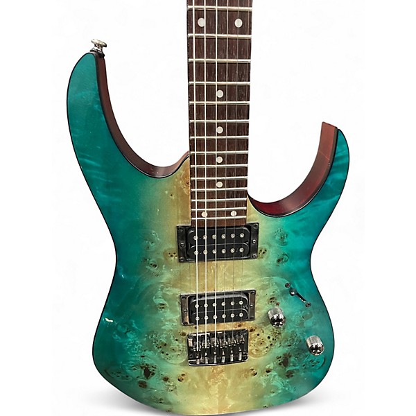 Used Ibanez RG421PB CARIBBEAN SHORELINE Solid Body Electric Guitar