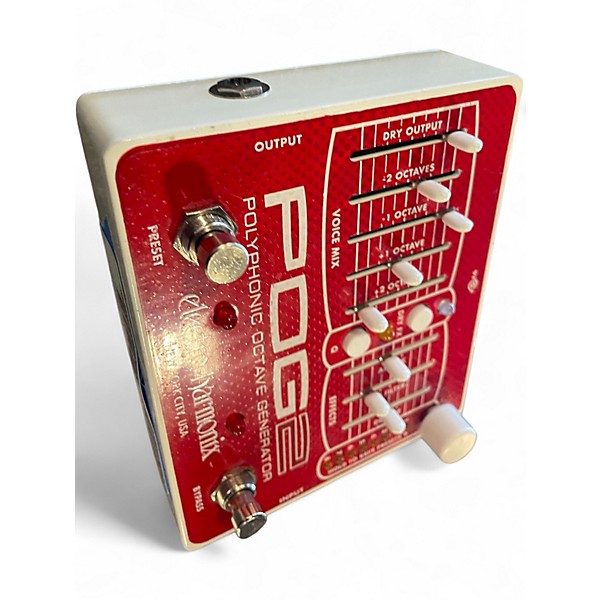 Used Electro-Harmonix Pog2 Polyphonic Octave Generator Effect Pedal