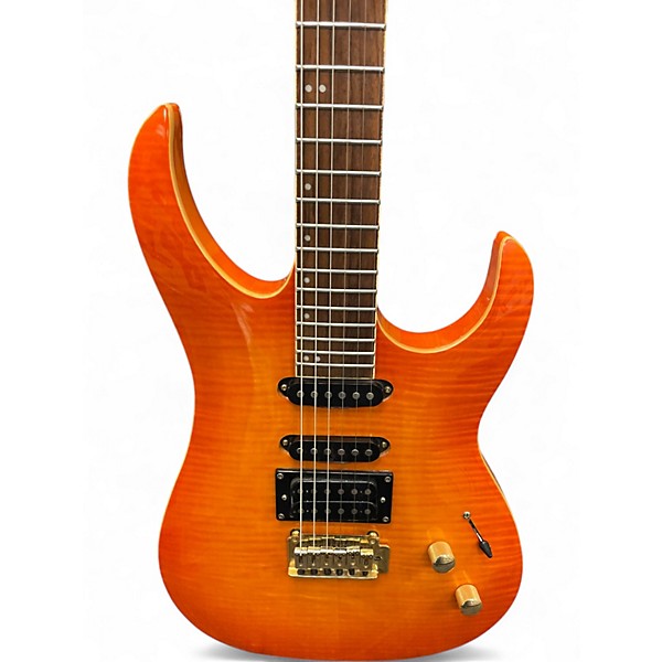 Used Arbor HSS Electric Guitar Trans Orange Solid Body Electric Guitar