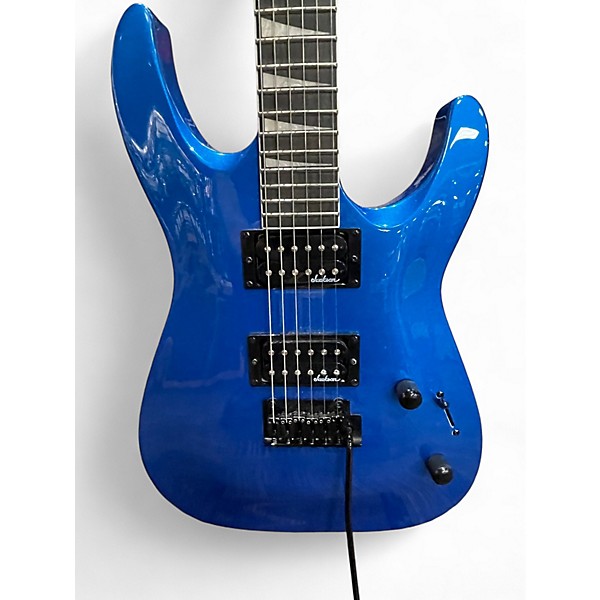 Used Jackson JS22 Dinky Blue Solid Body Electric Guitar