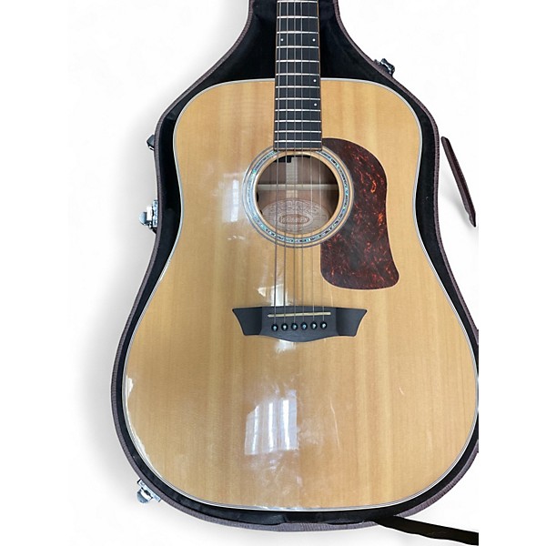 Used Washburn HD100SWK Natural Acoustic Guitar