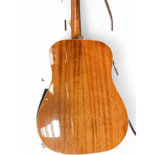 Used Washburn HD100SWK Natural Acoustic Guitar