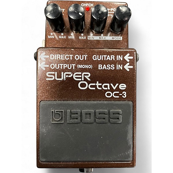 Used BOSS OC3 Super Octave Effect Pedal