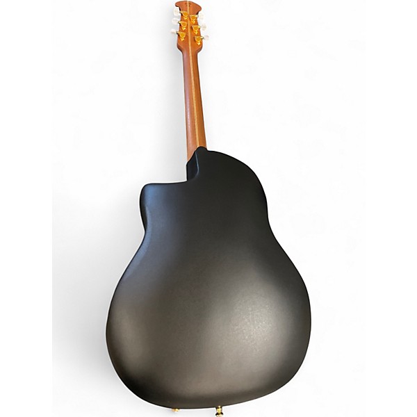 Used Ovation 1769-ADII Al Di Meola Signature Black Acoustic Electric Guitar