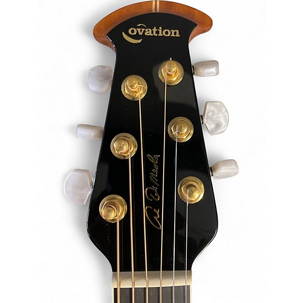 Used Ovation 1769-ADII Al Di Meola Signature Black Acoustic Electric Guitar