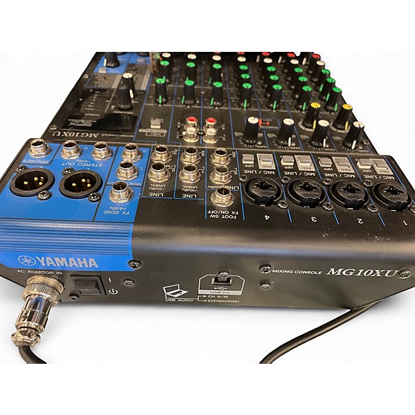 Used 2020s Yamaha MG10XU 10 Channel Mixer with Effects Unpowered Mixer