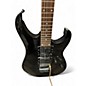 Used Washburn WG-580 black sparkle Solid Body Electric Guitar