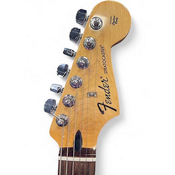 Used Fender Standard Stratocaster HSS Plus Top Tobacco Sunburst Solid Body Electric Guitar