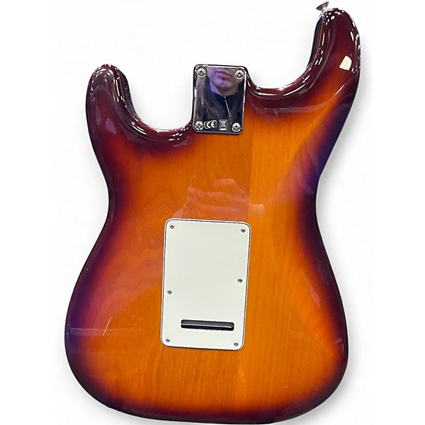 Used Fender Standard Stratocaster HSS Plus Top Tobacco Sunburst Solid Body Electric Guitar