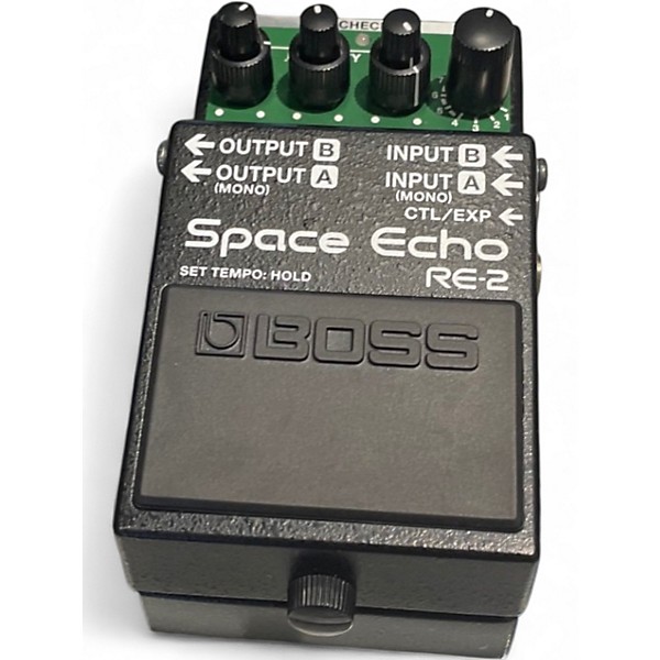 Used BOSS RE-2 SPACE ECHO Effect Pedal
