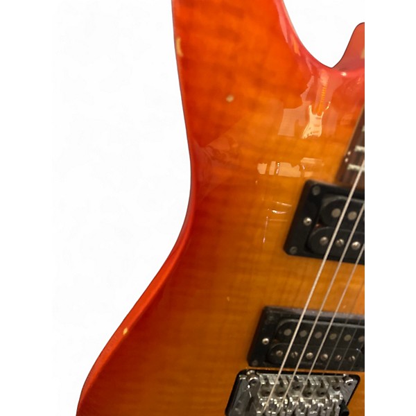 Used Jackson DX10DFS FLAMETOP Solid Body Electric Guitar