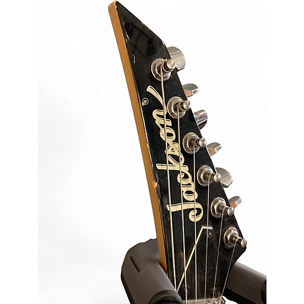 Used Jackson DX10DFS FLAMETOP Solid Body Electric Guitar