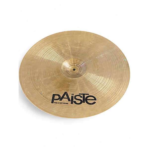 Used Paiste 20in Signature Dry Crisp Ride Cymbal