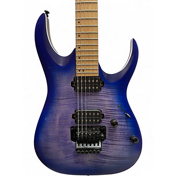 Used Ibanez RGAR42MFMT BLUE LAGOON Solid Body Electric Guitar