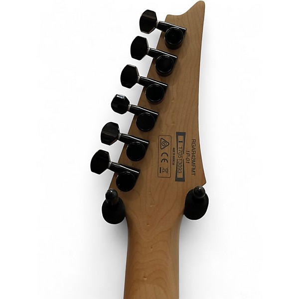 Used Ibanez RGAR42MFMT BLUE LAGOON Solid Body Electric Guitar