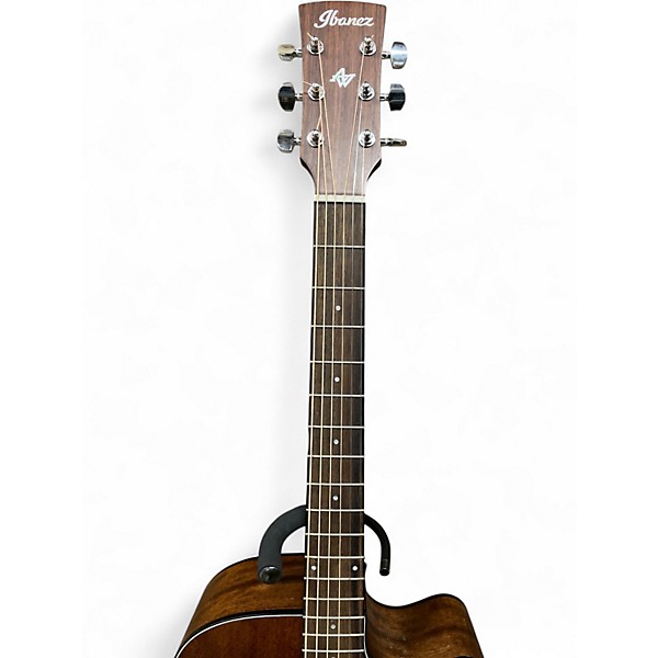 Used Ibanez AW54CE Mahogany Acoustic Electric Guitar