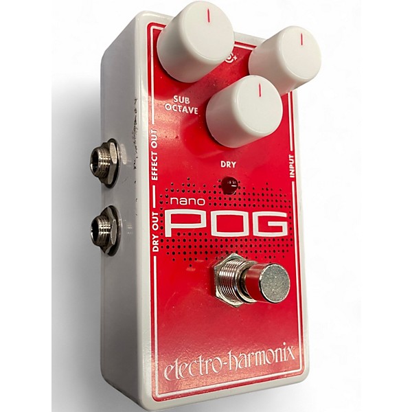 Used Electro-Harmonix Nano POG Polyphonic Octave Generator Effect Pedal