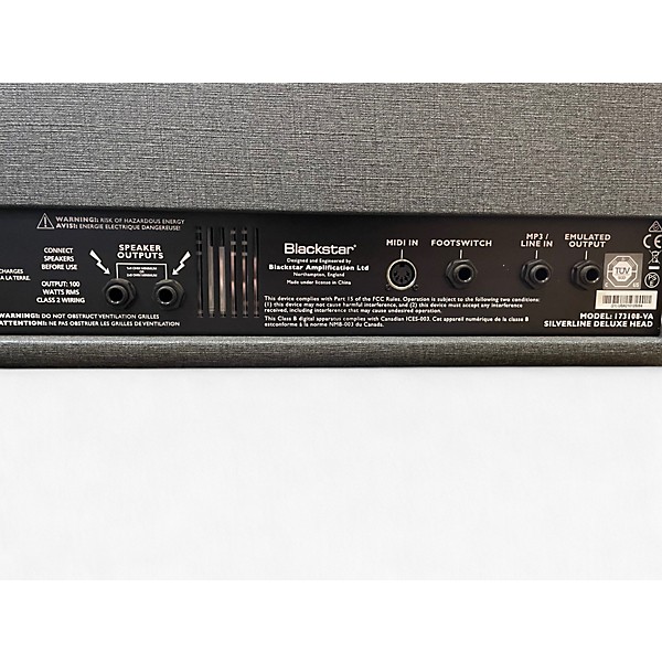 Used Blackstar silverline deluxe head Solid State Guitar Amp Head