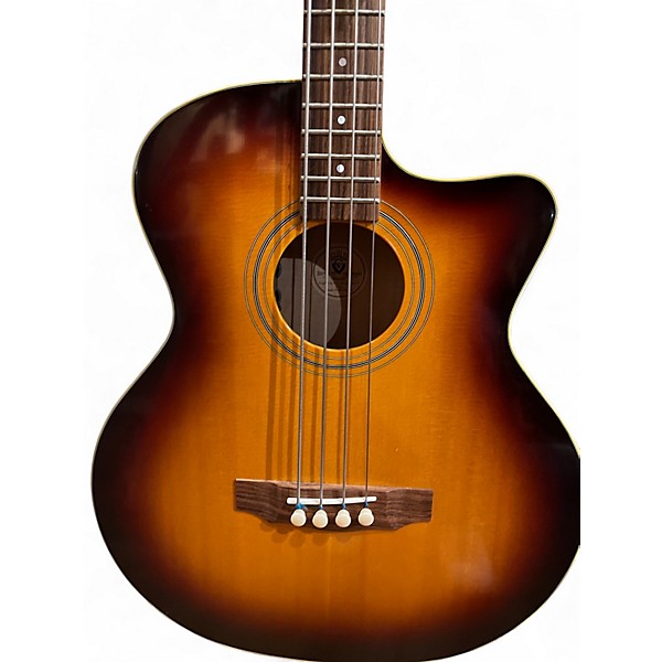 Used Guild B54CESTD 2 Color Sunburst Acoustic Bass Guitar