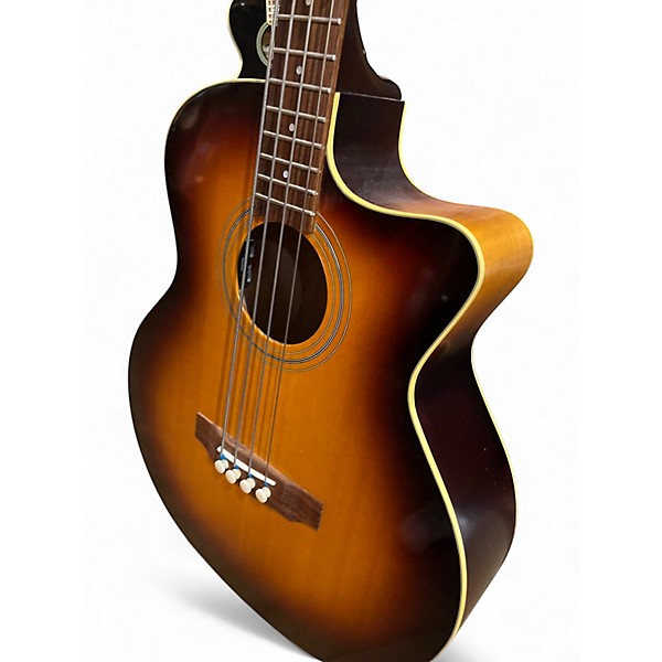 Used Guild B54CESTD 2 Color Sunburst Acoustic Bass Guitar