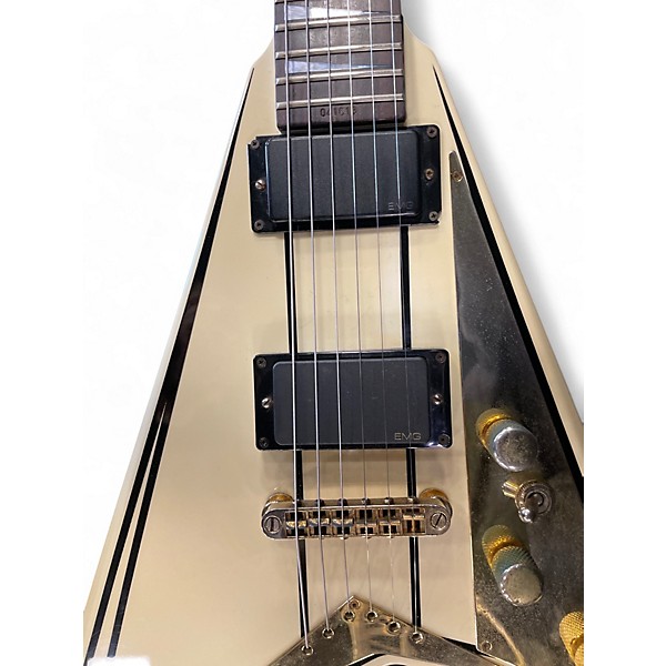 Used 2004 Jackson Japanese Pro Series RR5 Randy Rhoads Antique Ivory Solid Body Electric Guitar