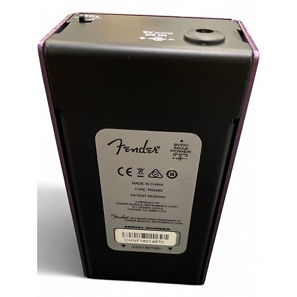 Used Fender THE PELT Effect Pedal