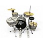Used Rogue  5 Piece JUNIOR KICKER Silver Sparkle Drum Kit thumbnail