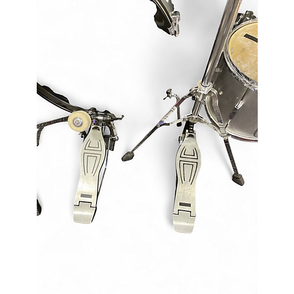 Used Rogue  5 Piece JUNIOR KICKER Silver Sparkle Drum Kit