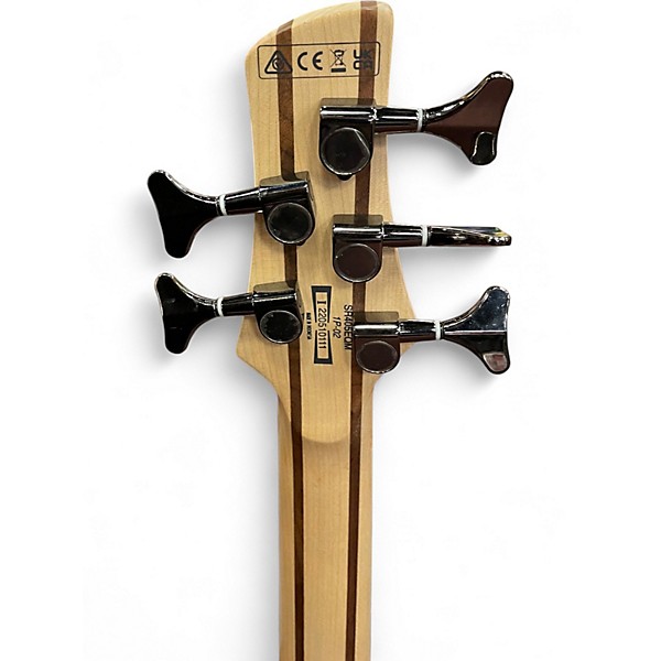 Used 2020s Ibanez SR405 5 String Metallic Aqua Marine Electric Bass Guitar