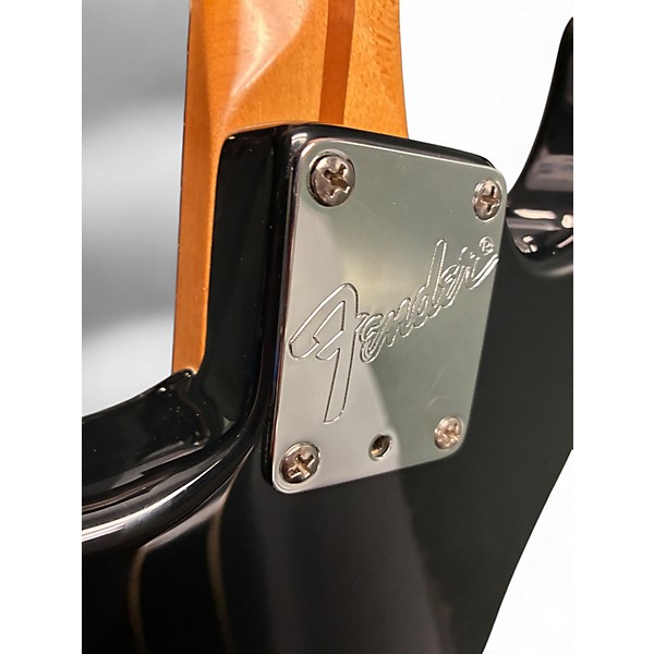 Vintage 1994 Fender 1994 Stratocaster Black Solid Body Electric Guitar