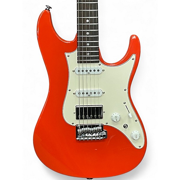 Used Ibanez AZ2204NW Vermillion Red Solid Body Electric Guitar