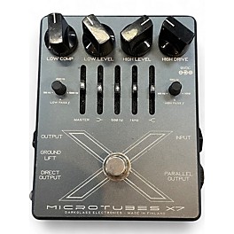 Used Darkglass Microtubes X7 Bass Effect Pedal
