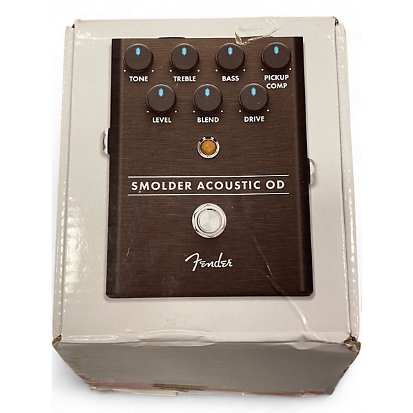 Used Fender Smolder Acoustic OD Effect Pedal