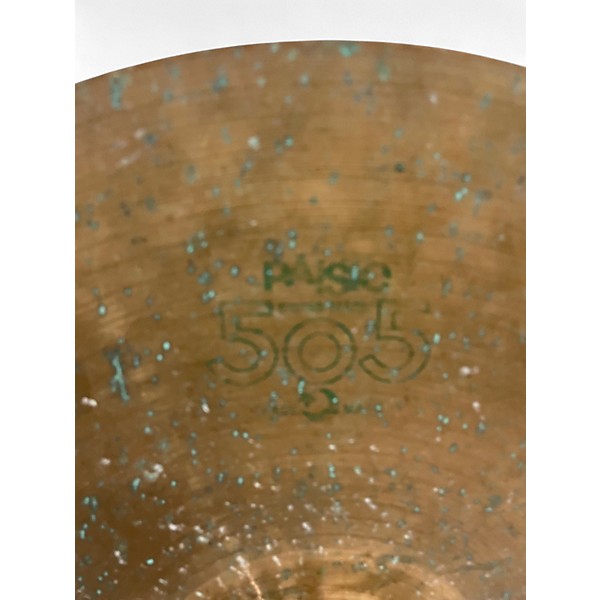 Used Paiste 18in 505 heavy crash Cymbal