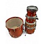 Used ddrum 5 Piece CUSTOM MAPLE Orange Drum Kit thumbnail