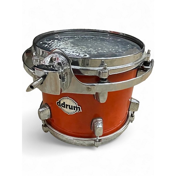Used ddrum 5 Piece CUSTOM MAPLE Orange Drum Kit