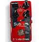 Used TC Electronic Sub N Up Octaver Effect Pedal thumbnail