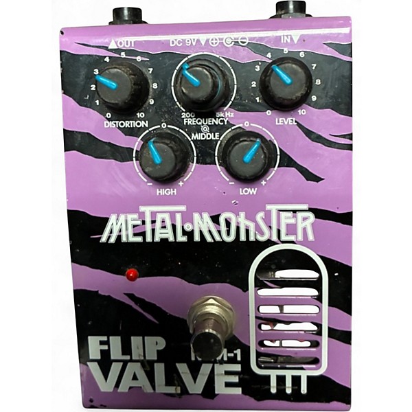 Used Flip Valve metal monster Effect Pedal