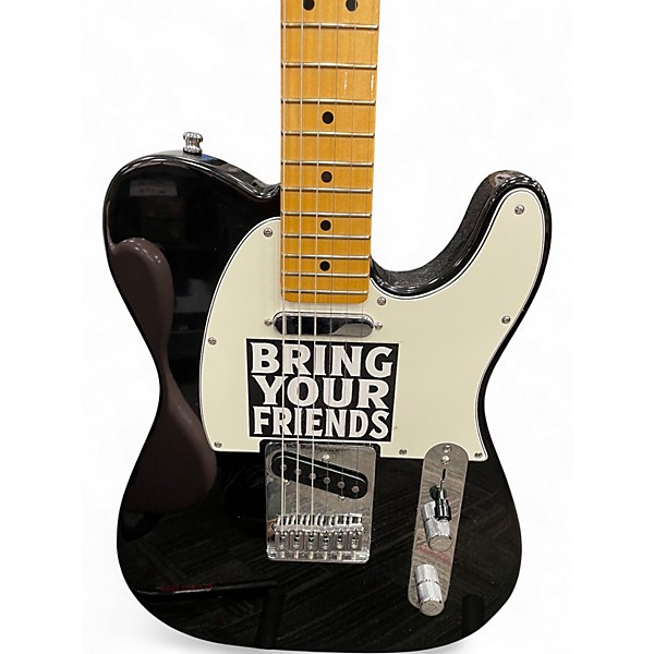 Used Fender PLAYER II TELECASTER Black Solid Body Electric Guitar