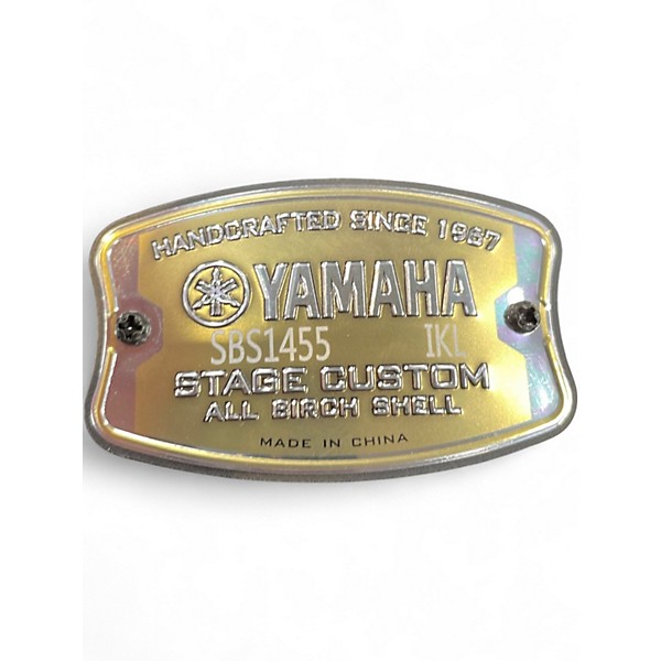 Used Yamaha 14X5.5 Stage Custom Snare Black Drum