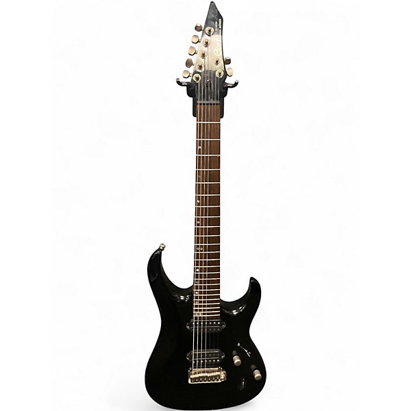 Used Cort Viva 7-String Black Solid Body Electric Guitar