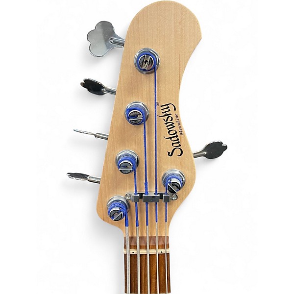 Used Sadowski metroline will lee signature Natural Electric Bass Guitar