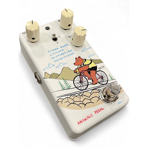 Used Animals Pedal Tioga Road Cycling Distortion V2 Effect Pedal