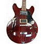 Vintage 1970s Sekova ES TYPE Wine Red Hollow Body Electric Guitar