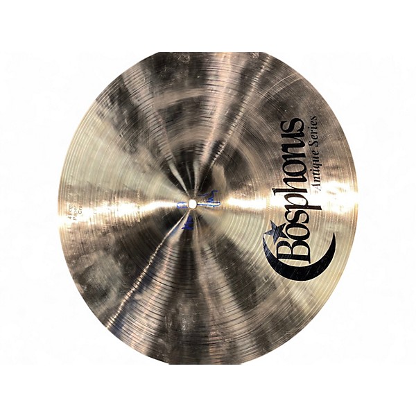 Used Bosphorus Cymbals 16in antique series crash Cymbal