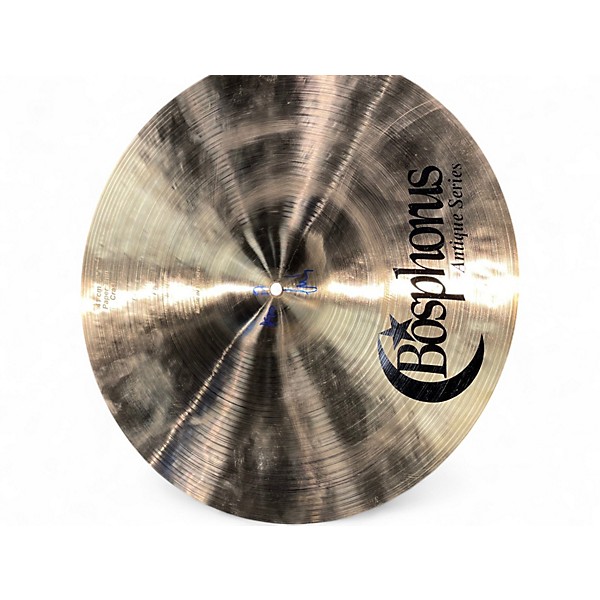 Used Bosphorus Cymbals 16in antique series crash Cymbal